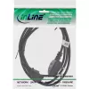 InLine napájací kábel anglický konektor samec / 3-pol. IEC C13 konektor samica, 2 m, 2 m, IEC C13, H05VV-F