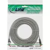 InLine patch kábel S/FTP PiMF Cat.6 250MHz PVC meď transparentná 10m