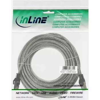 InLine patch kábel SF/UTP Cat.5e transparentná 7,5m