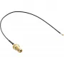 InLine WIFI adaptérový kábel RP-SMA konektor samica na U.FL konektor samec 20 cm