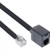 InLine modulárny kábel RJ12 6P6C konektor samec/samica 2m