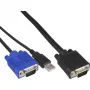 InLine KVM káblová sada USB pre 19
