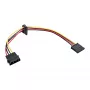 InLine interný napájací kábel 1x 4pin Molex / 2x SATA napájanie 0,30 m