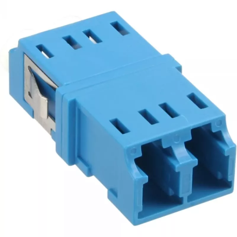 Optický adaptér duplex LC/LC SM keramická objímka modrá InLine 89989D
