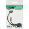 InLine interný napájací adaptér 6 pin / 8 pin pre PCIe PCI-Express grafické karty