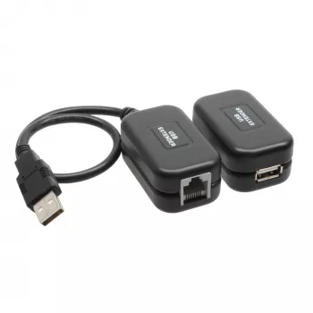 InLine USB extender do 60 m cez RJ45 patch kábel Cat.5e alebo lepší