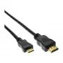 InLine HDMI Mini kábel, High Speed HDMI, AM/CM, pozlátený, 1m
