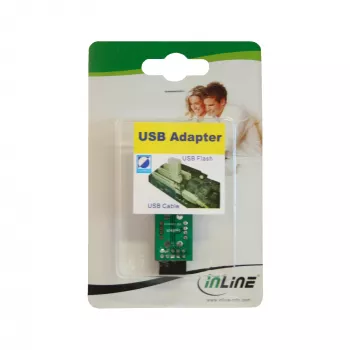 InLine USB 2.0 adaptér interný 2x USB A samica na mainboard header 33440I