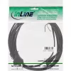 InLine napájací kábel, euro konektor / euro8 konektor, čierny, 5 m
