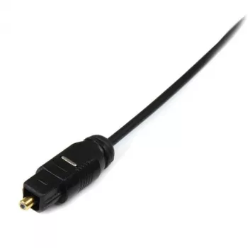 StarTech.com 15 ft tenký Toslink digitálny optický SPDIF audio kábel