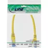 InLine prepojovací kábel S/FTP PiMF Cat.6A bez halogénov 500MHz žltý 0,25m