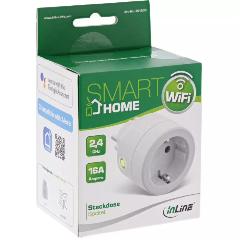 Smart zásuvka InLine SmartHome II