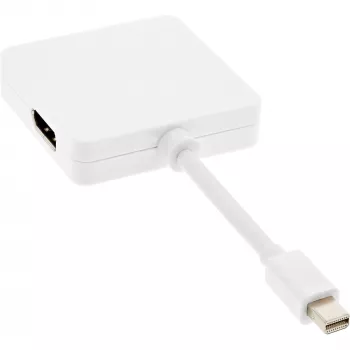 InLine Mini DisplayPort na HDMI DVI DisplayPort adaptérový kábel 17195I