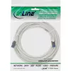 InLine Patch kábel S/FTP PiMF Cat.6A bezhalogénový 500 MHz biely 20 m