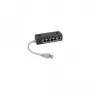 InLine ISDN splitter 5x RJ45 samica kábel 15cm s ukončovacími odpormi