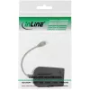 InLine ISDN splitter 1 -> 8, 0,15 m, s odpormi