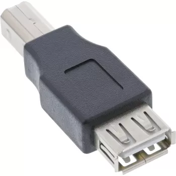USB 2.0 adaptér Type-A konektor samica / Type-B konektor samec InLine 33442