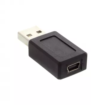 USB 2.0 adaptér Type-A konektor samec / Mini 5-pol konektor samica InLine 33500A