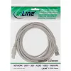 USB 2.0 kábel Type-A konektor samec / konektor samec béžový 0,5 m InLine 34305H