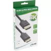 InLine tenký Ultra High Speed HDMI kábel AM/CM 8K4K pozlátený čierny 1,5m
