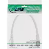 InLine patch kábel SF/UTP Cat.5e biely 0,25m