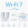 Mesh systém TP-Link Deco BE65 Tri-Band 2,4 GHz 5 GHz 6 GHz Wi-Fi 7