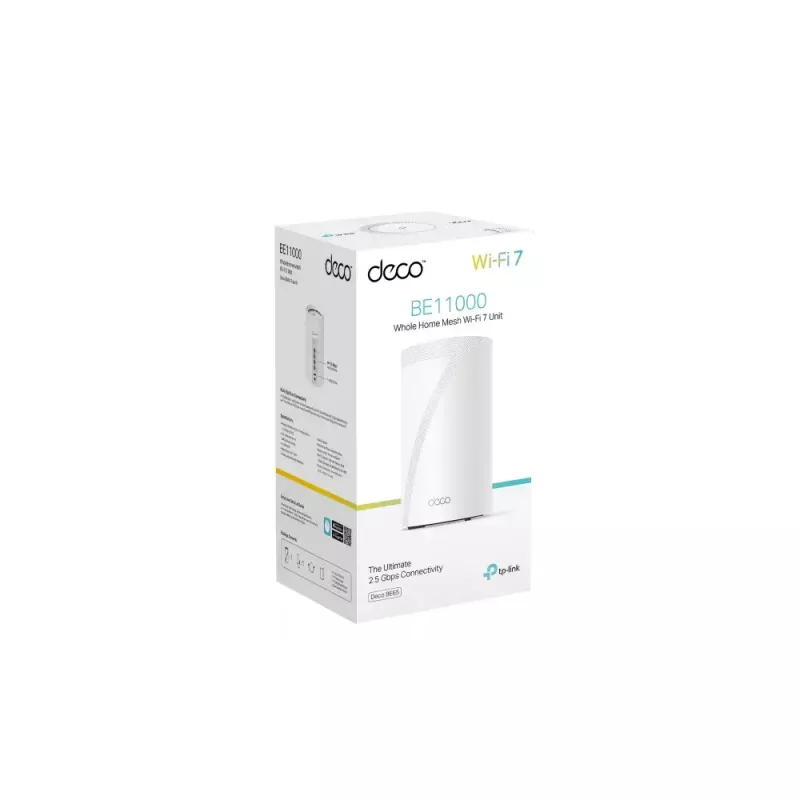 Mesh systém TP-Link Deco BE65 Tri-Band 2,4 GHz 5 GHz 6 GHz Wi-Fi 7