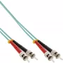 InLine optický duplexný kábel ST/ST 50/125µm OM3 7,5m