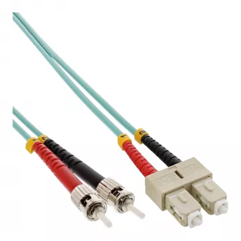 InLine optický duplexný kábel SC/ST 50/125µm OM3 2m
