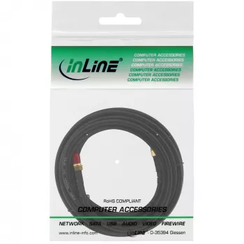 InLine WIFI kábel R-SMA konektor samec / R-SMA konektor samica 3 m