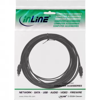 InLine optický audiokábel Toslink konektor samec / konektor samec 10 m