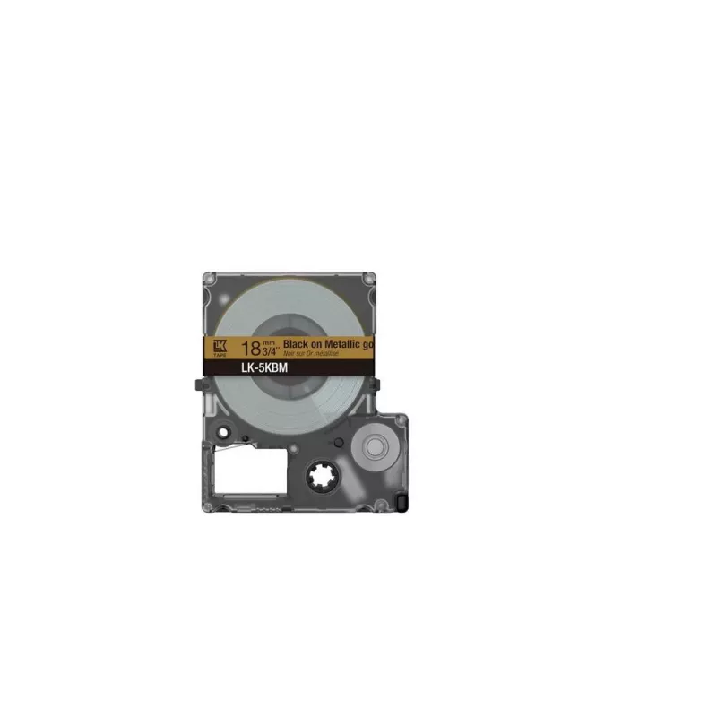 Etiketová páska Epson LK-5KBM čierna zlatá termotransferová 1,8 cm