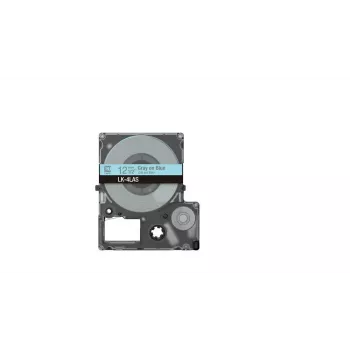 Etiketová páska Epson LK-4LAS sivá svetlomodrá termotransferová 1,2 cm