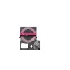 Etiketová páska Epson LK-4PBF čierna ružová termotransferová 1,2 cm