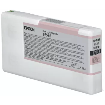 Epson T6536 Vivid Light Magenta atramentová kazeta (200 ml)