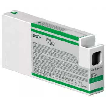 Epson samostatné balenie zelená T636B00 UltraChrome HDR 700 ml, zelená, pigmentový atrament, 700 ml, 1 ks