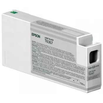 Epson samostatné balenie svetlo-čierna T636700 UltraChrome HDR 700 ml