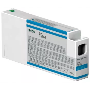 Epson samostatné balenie cyan T636200 UltraChrome HDR 700 ml, cyan, 700 ml, 1 ks