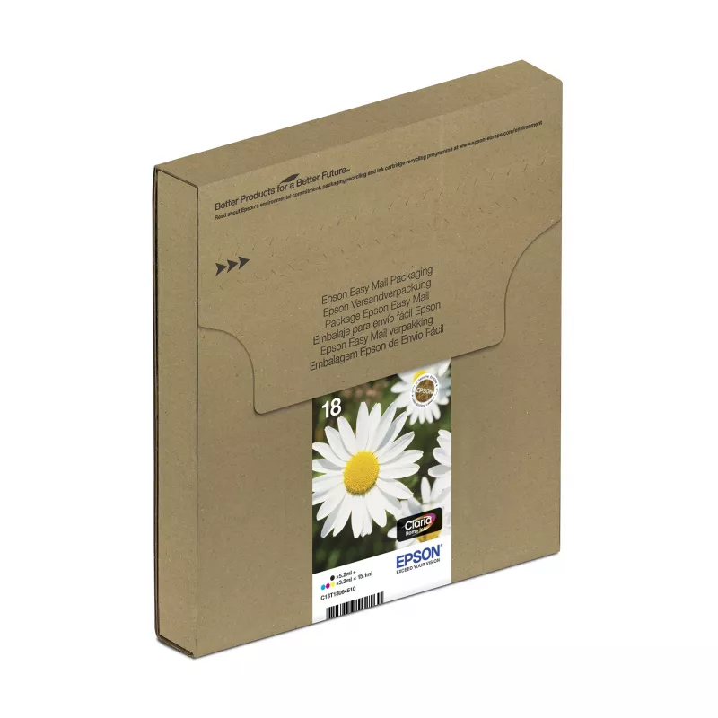 Epson T1806 Easy Mail Packaging kazeta čierna žltá azúrová purpurová