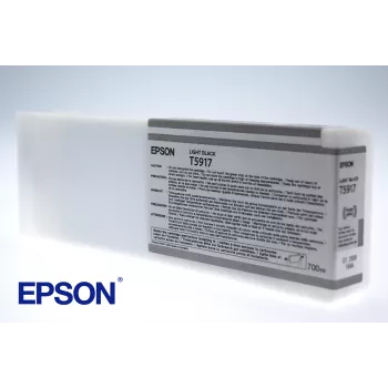 Epson Singlepack light čierna T591700, light čierna, pigmentový atrament, 700 ml, 1 ks