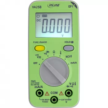 InLine 43117A Vreckový multimeter s automatickým rozsahom