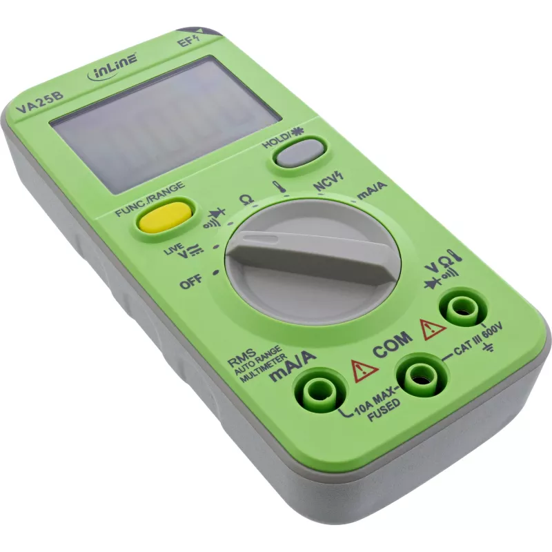 InLine 43117A Vreckový multimeter s automatickým rozsahom