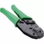 InLine krimpovacie kliešte Coax HT-336G pre RG 58,59,62,174 WBC 110 195/200 240