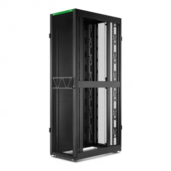 APC NetShelter SX Server Rack Gen 2, 48U, 2258H x 600W x 1070D mm, s bočnými stenami, čierna