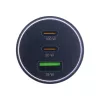 InLine USB autonabíjačka Power Delivery, 2x USB-C + QC USB-A, čierna