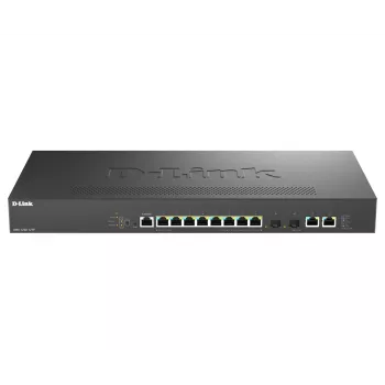 D-Link DMS-1250-12TP/E sieťový switch Managed 2.5G Ethernet (100/1000/2500) Power over Ethernet (PoE) čierna