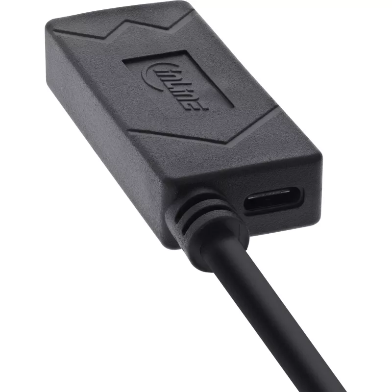 InLine USB 2.0 aktívne predĺženie USB-A konektor samec/samica 5 m 0,48 Gbit/s