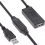 InLine USB 2.0 aktívne predĺženie USB-A konektor samec/samica 25 m 0,48 Gbit/s