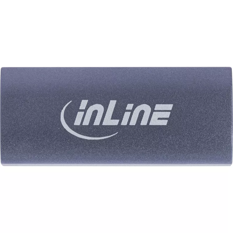 USB-C adaptér InLine 35900E sivý konektor 1 USB-C konektor 2 USB-C