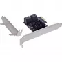 InLine SATA 6Gb/s radič so 4 SATA portmi PCI-Express 2.0